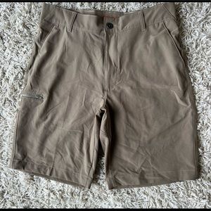 Men's Lee Tri-Flex Khaki 10" Golf Shorts